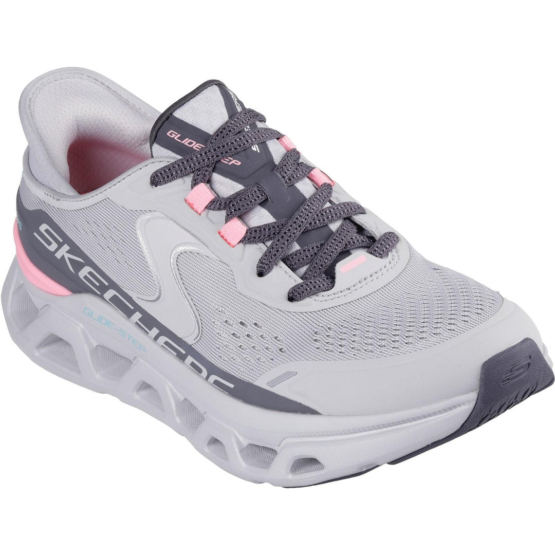 Women's Wide Fit Skechers 150510 Slip-ins Glide Step Altus Trainers in Black/Multi - Image 8