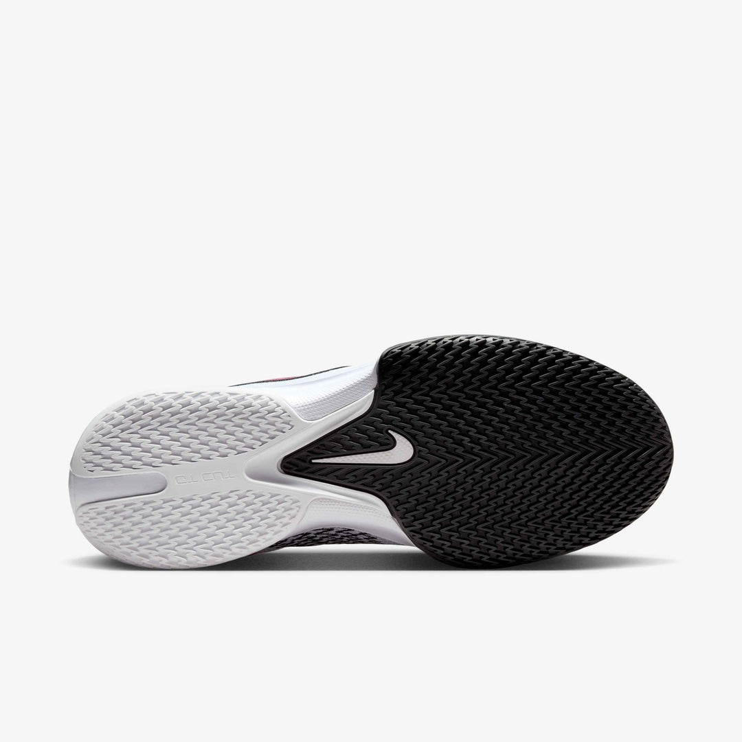 Men's Wide Fit Nike FB2599-105 G T Cut Academy Basketball Trainers in White/Black/Pink Blast - Image 9
