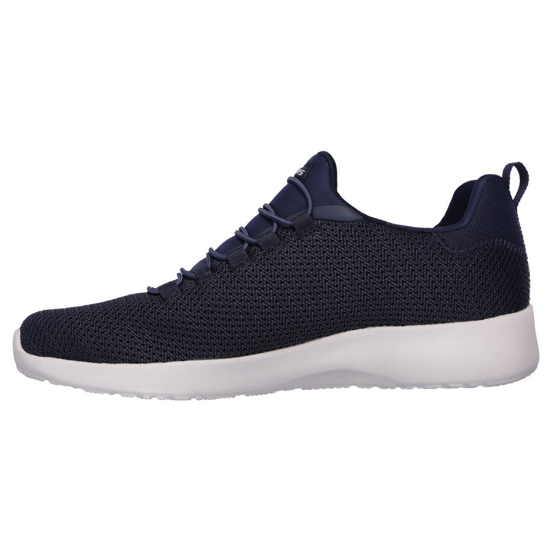 Men's Wide Fit Skechers 58360 Dynamight Trainers in Black - Image 10