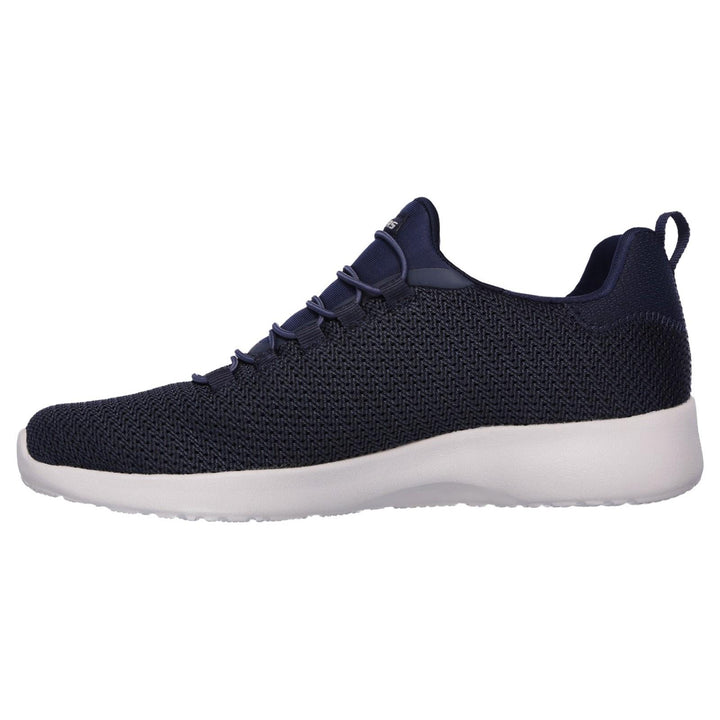 Men's Wide Fit Skechers 58360 Dynamight Trainers in Black - Image 1