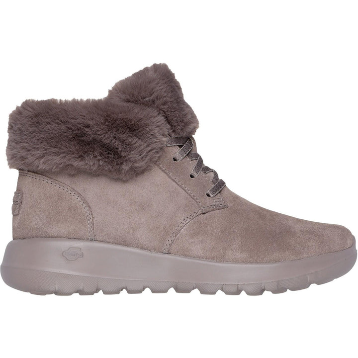 Women's Wide Fit Skechers 144334 On The Go Joy Boots in Black - Image 1