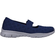 Women's Wide Fit Skechers 158109 Seager Simple Things Shoes