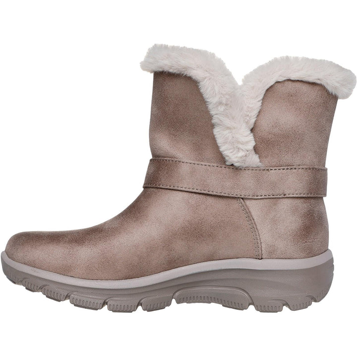 Women's Relaxed Fit Skechers 168045 Slip-ins Easy Going Dreamers Move Boots in Black - Image 1