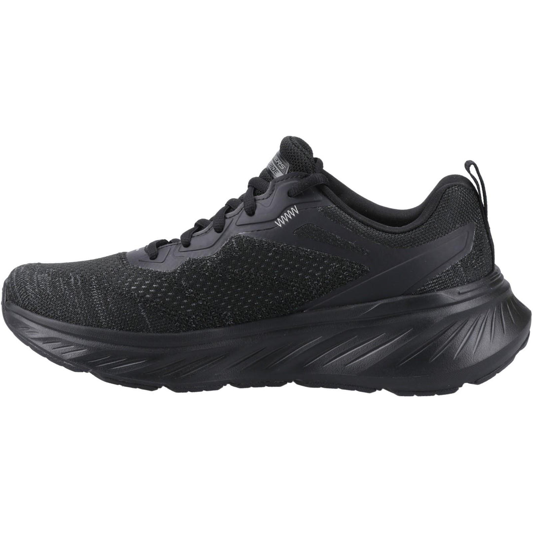 Men's Relaxed Fit Skechers Edgeride 232836 Exxo Trainers in Black - Image 4