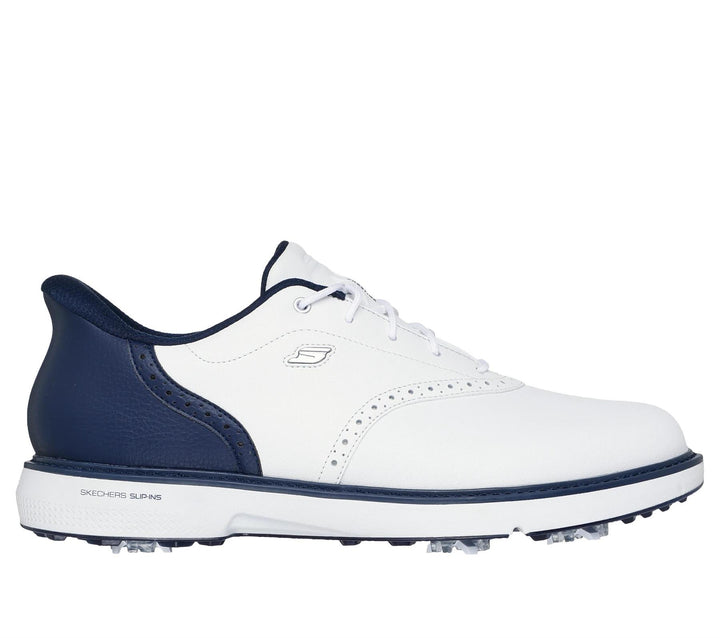 Men's Wide Fit Skechers Slip-ins 214125 Prestige Go Golf Waterproof Trainers in Black - Image 1