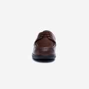 Mens Wide Fit Tredd Well Dean Shoes - Brown