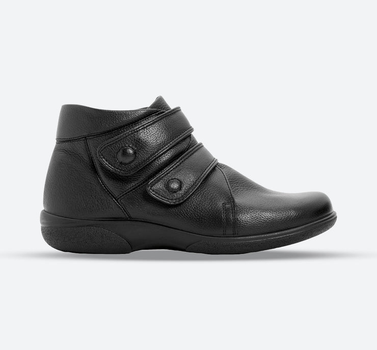 Womens Wide Fit DB Bradwell Black Boots
