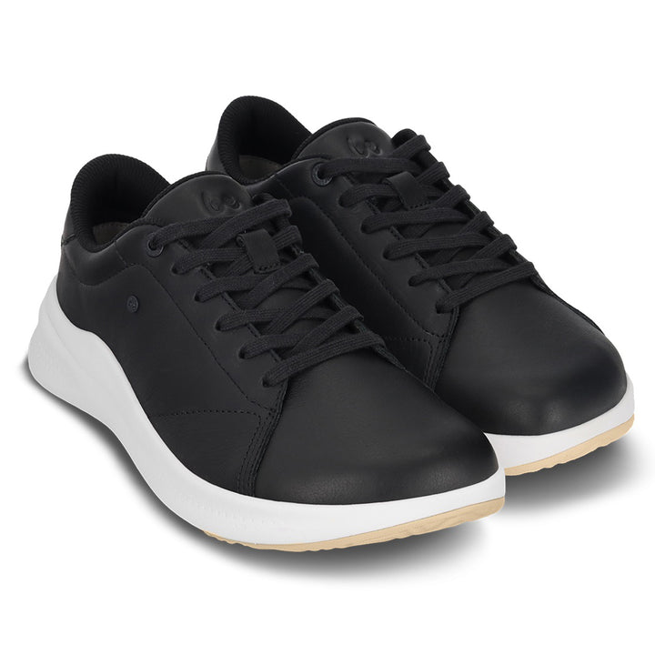 Men's Wide Fit Be Lenka Streetwise Walking/Running Trainers in Black/White - Image 1