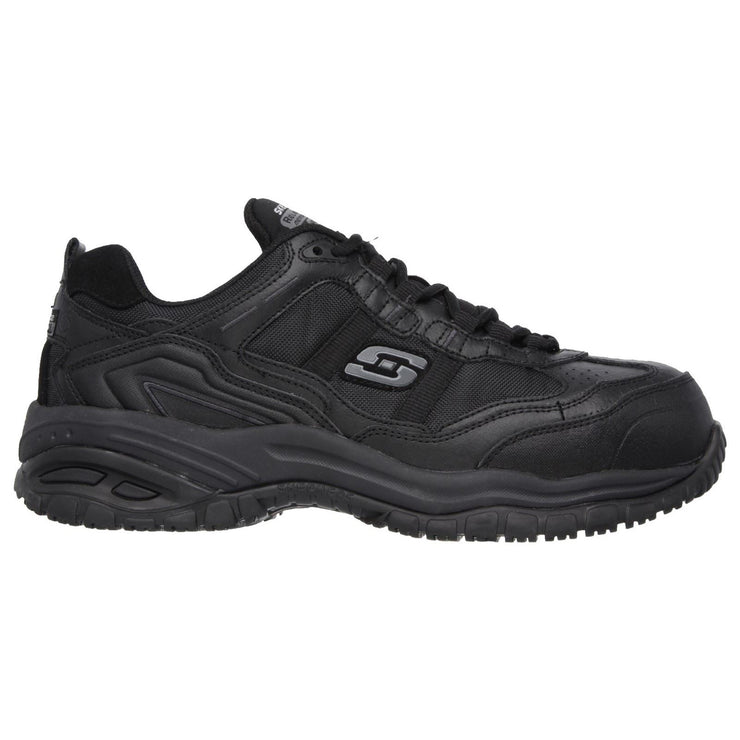 Men's Wide Fit Skechers 77013EC Soft Stride Grinnell Safety Trainers