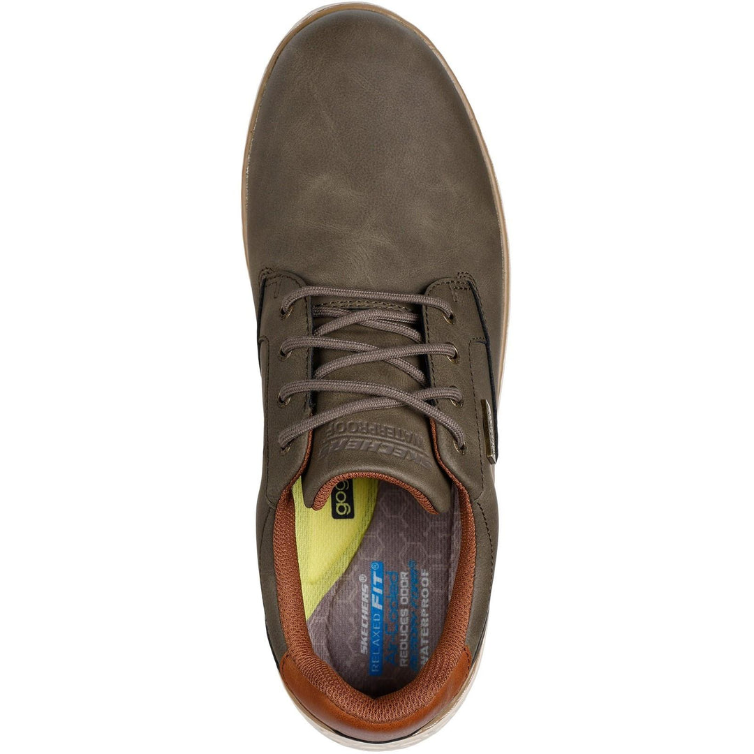 Men's Relaxed Fit Skechers 205234 Garlan Pryor Waterproof Trainers