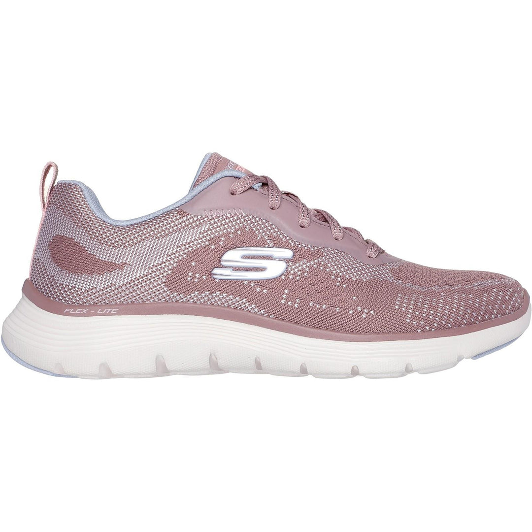 Women's Wide Fit Skechers 150210 Flex Appeal 5.0 Cruising Thru Trainers