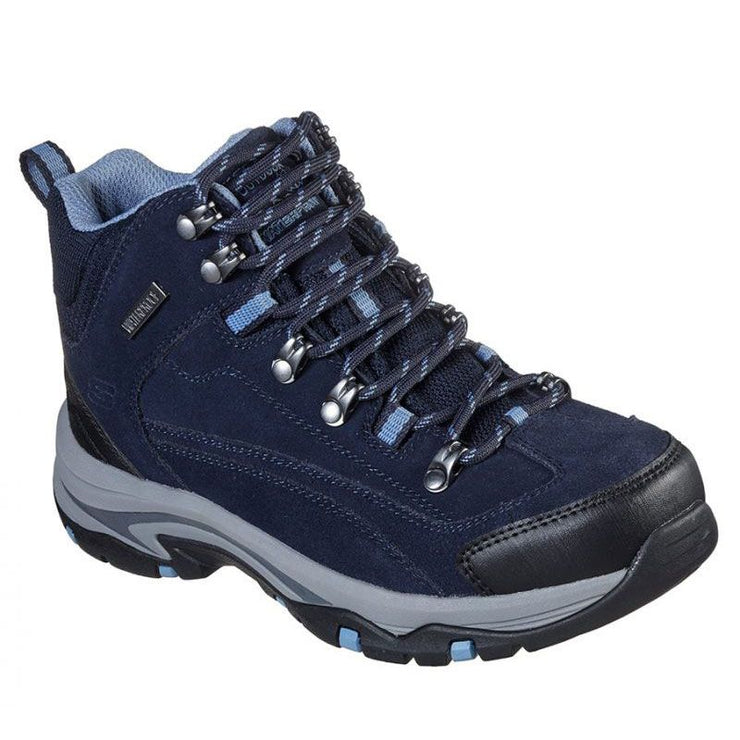 Skechers 167004 Wide Trego Alpine Trail Hiking Boots Navy-2