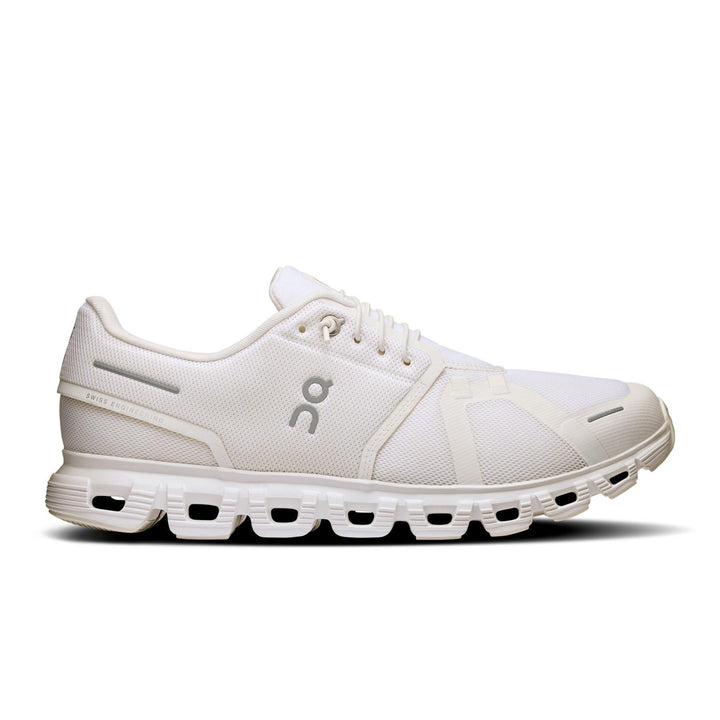 Men's Wide Fit On Cloud 6 Wide Trainers in Black/White - Image 1