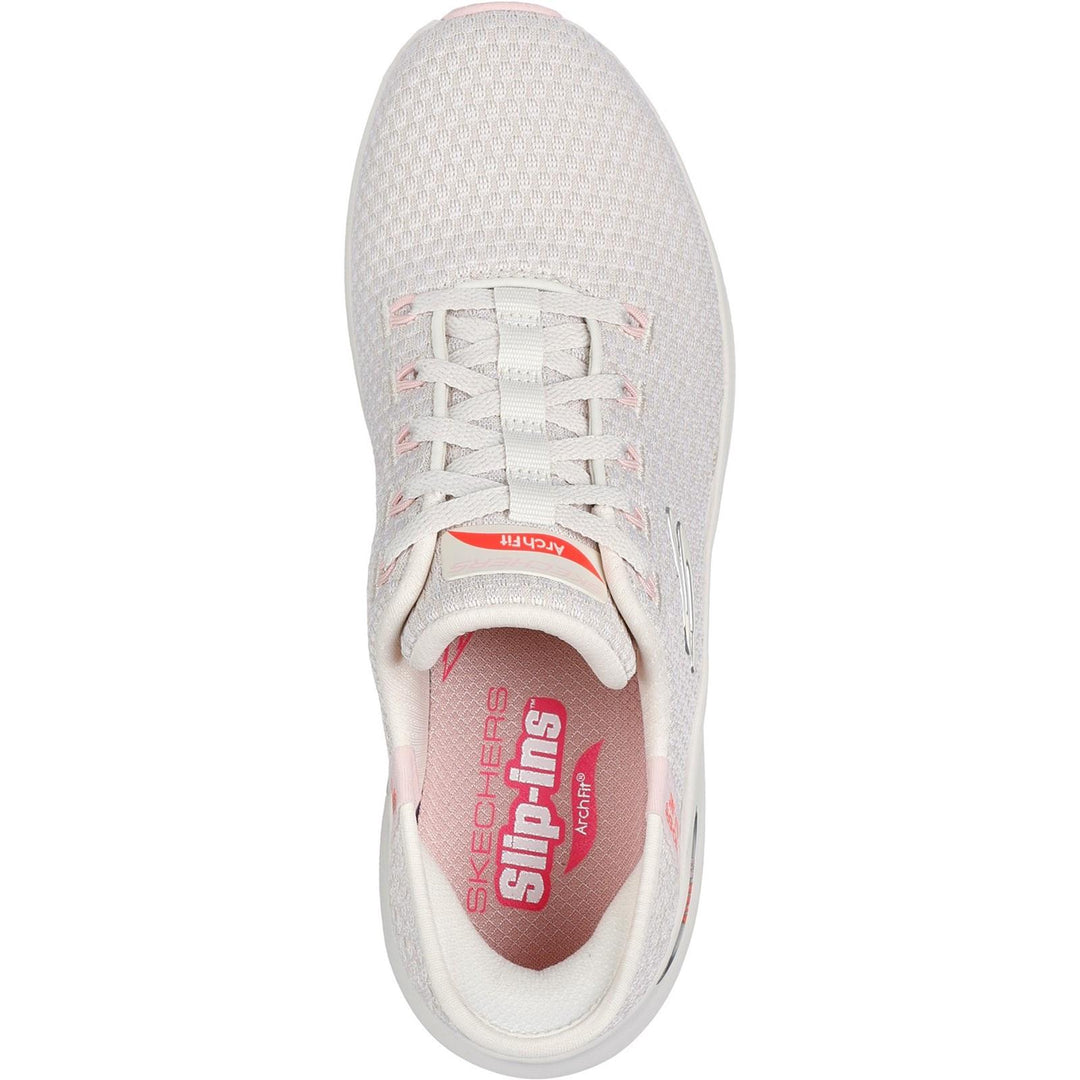 Women's Wide Fit Skechers 150322 Slip-ins Arch Fit 2.0 Trainers