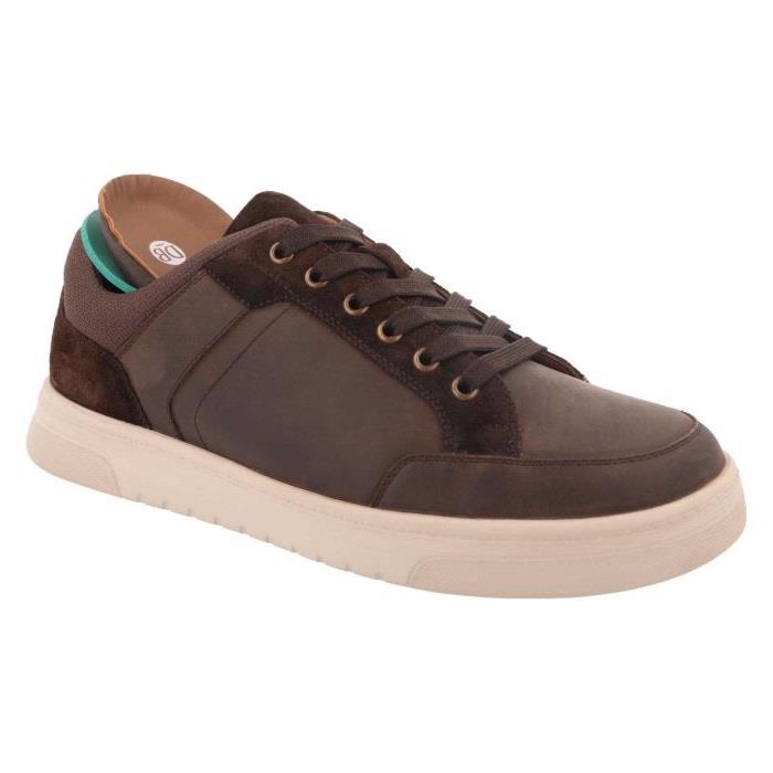 Men's Wide Fit DB Albie Shoes in Navy Leather / Navy Suede - Image 10