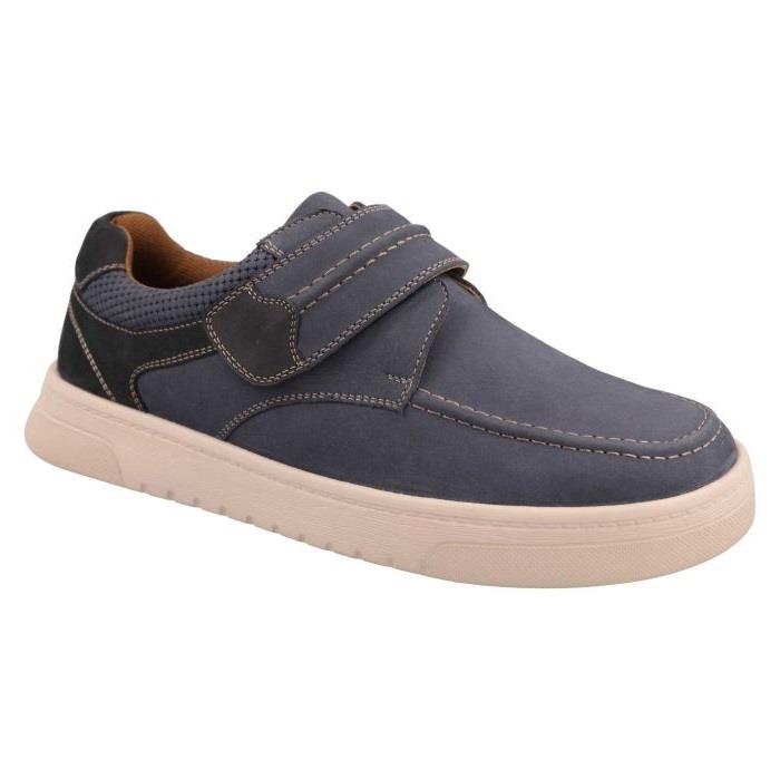 Men's Wide Fit DB Ethan Shoes in Denim Nubuck - Image 1