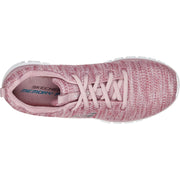 Skechers 12614 Graceful Twisted Fortune Trainers Mauve-4