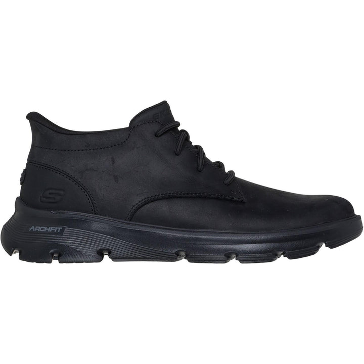 Men's Relaxed Fit Skechers 205514 Slip-ins Arch Fit Garza Ridley Boots in Black - Image 1