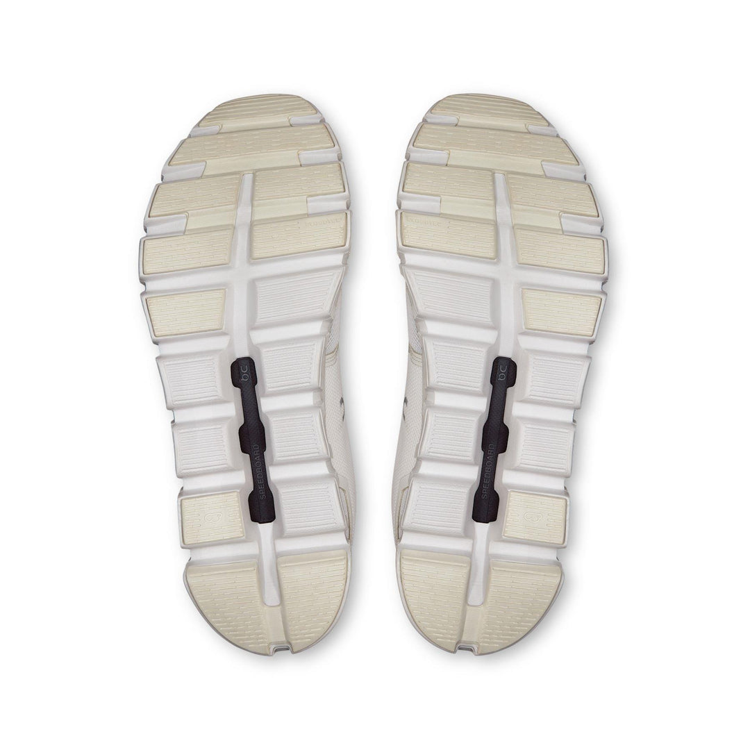 Men's Wide Fit On Cloud 6 Wide Trainers in Black/White - Image 13