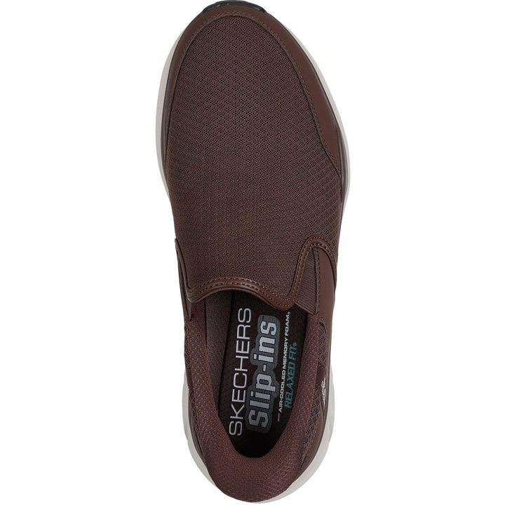 Men's Relaxed Fit Skechers 233103 Slip-ins Equalizer 6.0 Stoaver Trainers in Navy - Image 1