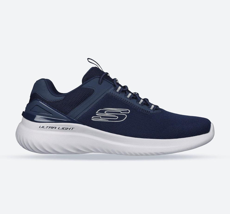 Skechers 232673 Wide Bounder Trainers Navy-main