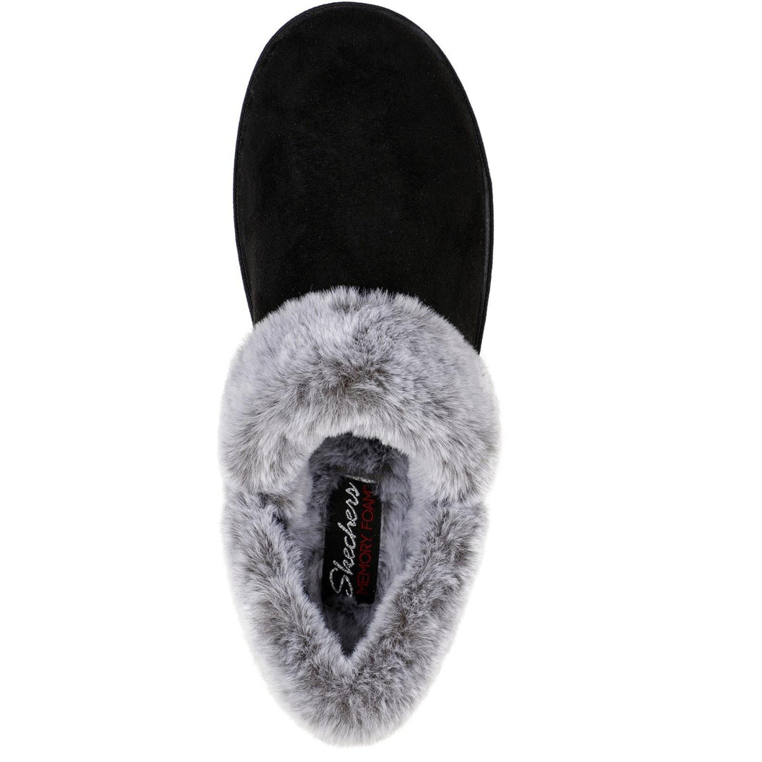 Women's Wide Fit Skechers Cozy 167219 Campfire Fresh Toast Slippers in Chestnut - Image 5