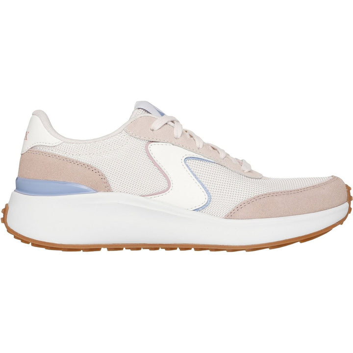 Women's Wide Fit Skechers 150600 Blvd Retro Revival Trainers