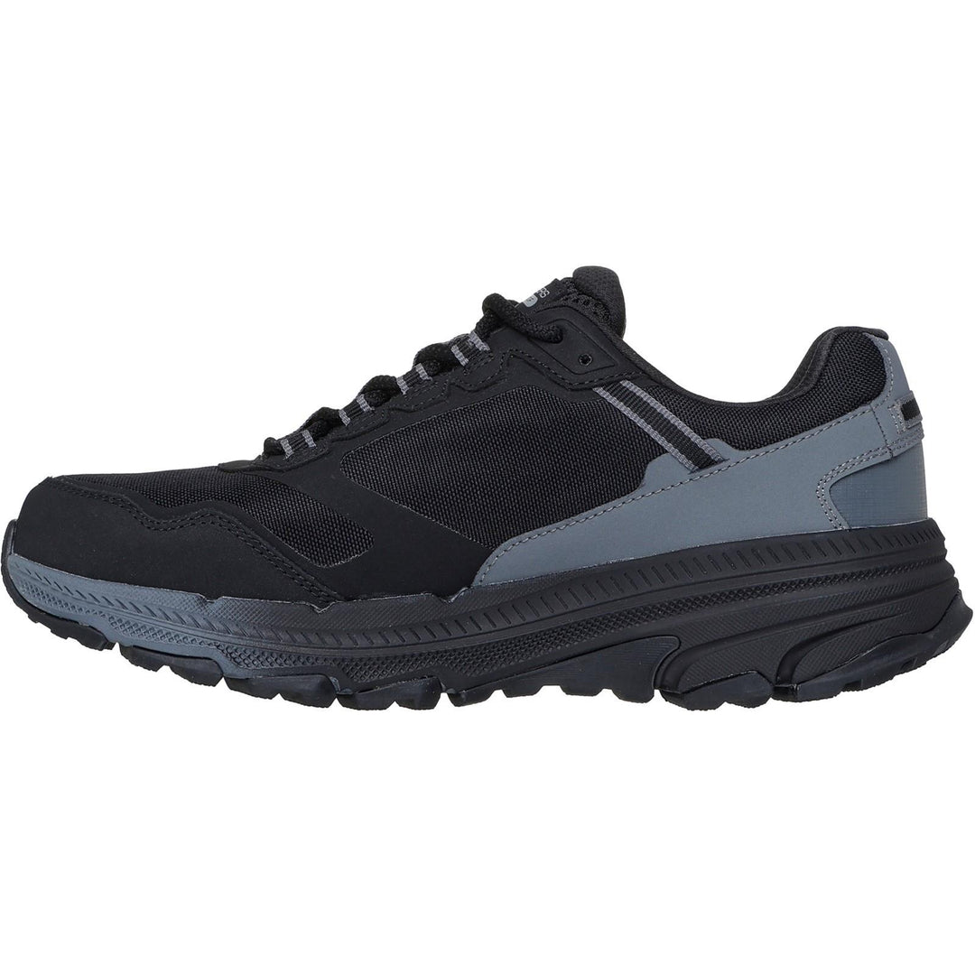 Women's Wide Fit Skechers 129526 Go Run Trail Altitude 2.0 Trainers in Black/Charcoal - Image 4