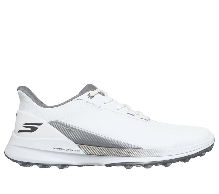 Men's Wide Fit Skechers Slip-ins SK214147 Waterproof Pure SI Trainers in White - Image 1
