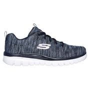 Skechers 12615 Graceful Get Connected Trainers Navy-1