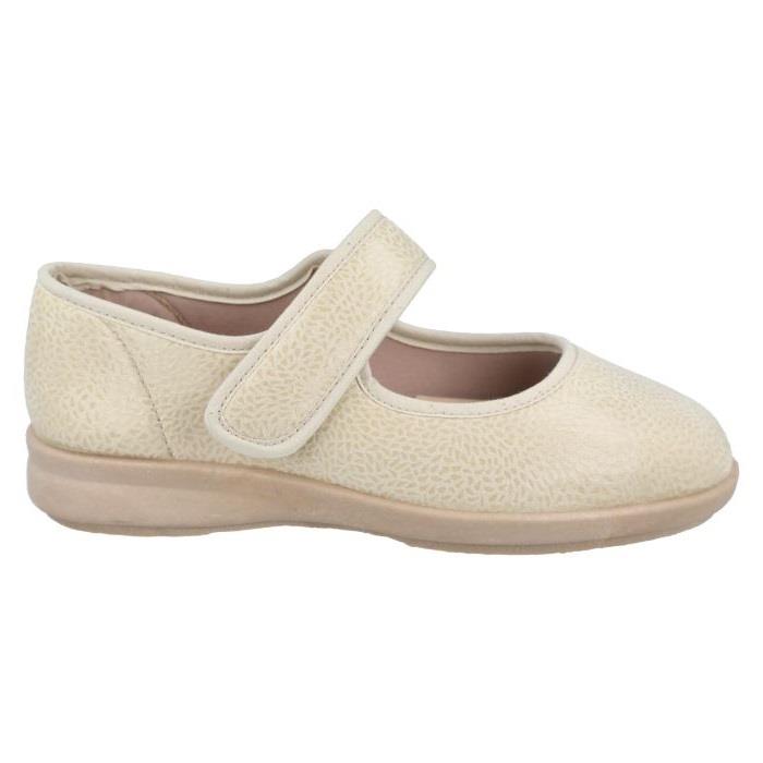 Women's Wide Fit DB Nieve Slippers in Black Stretch - Image 1