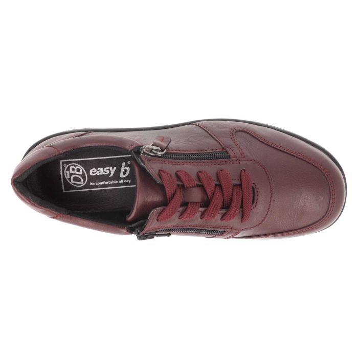 Women's Wide Fit DB Mollie Shoes in Black Leather - Image 1