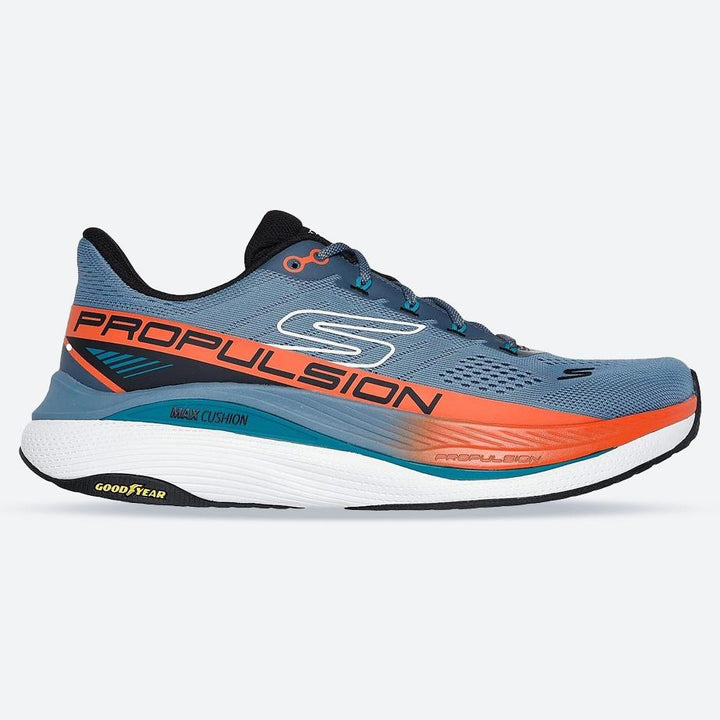 Men's Wide Fit Skechers 220509 Max Cushioning Propulsion Trainers in Slate - Image 1