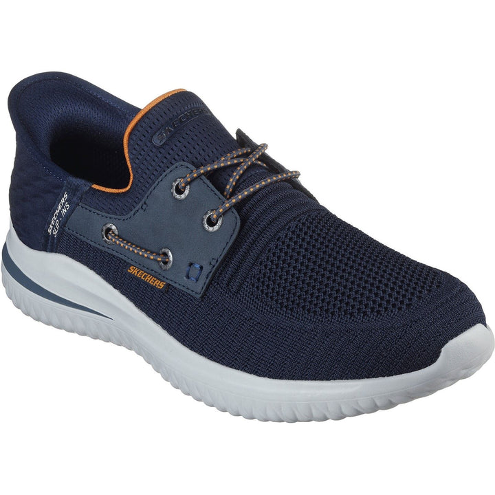 Men's Wide Fit Skechers 210606 Slip-ins Delson 3.0 Roth Trainers