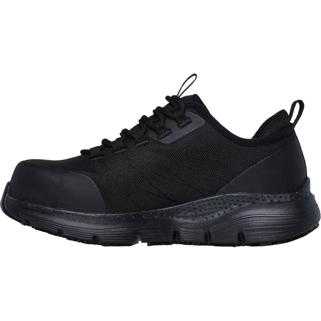 Women's Wide Fit Skechers 108075EC Arch Fit Sr Ebinal Safety Trainers