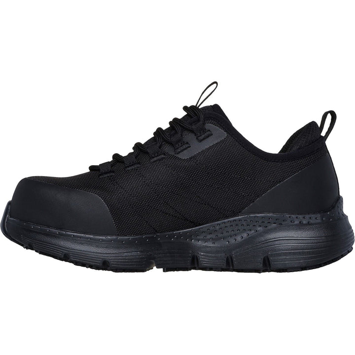 Women's Wide Fit Skechers 108075EC Arch Fit Sr Ebinal Safety Trainers