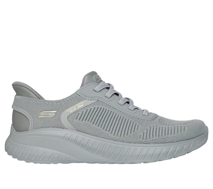 Women's Wide Fit Skechers 117497W Slip-ins Sport Squad Chaos Trainers