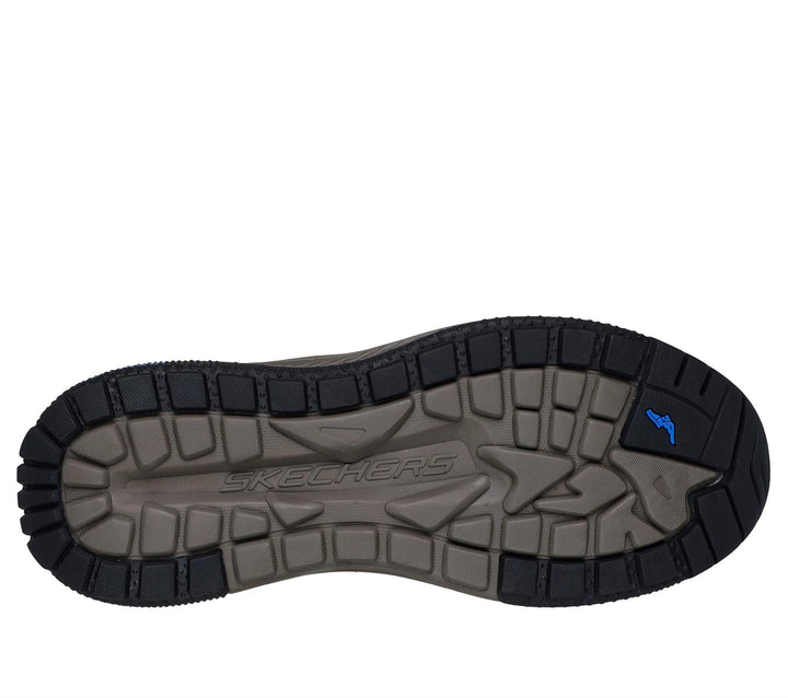 Men's Wide Fit Skechers Slip-ins 205285 Fit Meroe Pikeman Waterproof Trainers in Black - Image 1