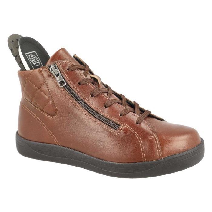 Women's Wide Fit DB Levisham Boots in Black Leather - Image 11