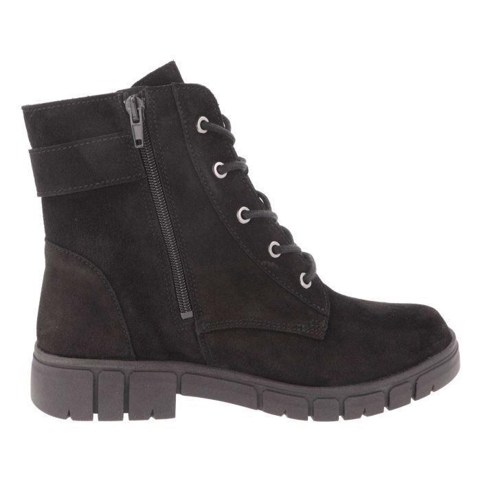 Women's Wide Fit DB Holly Ankle Boots in Brown Suede - Image 1