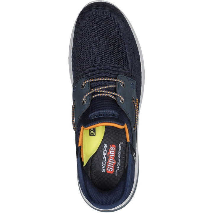 Men's Wide Fit Skechers 210606 Slip-ins Delson 3.0 Roth Trainers