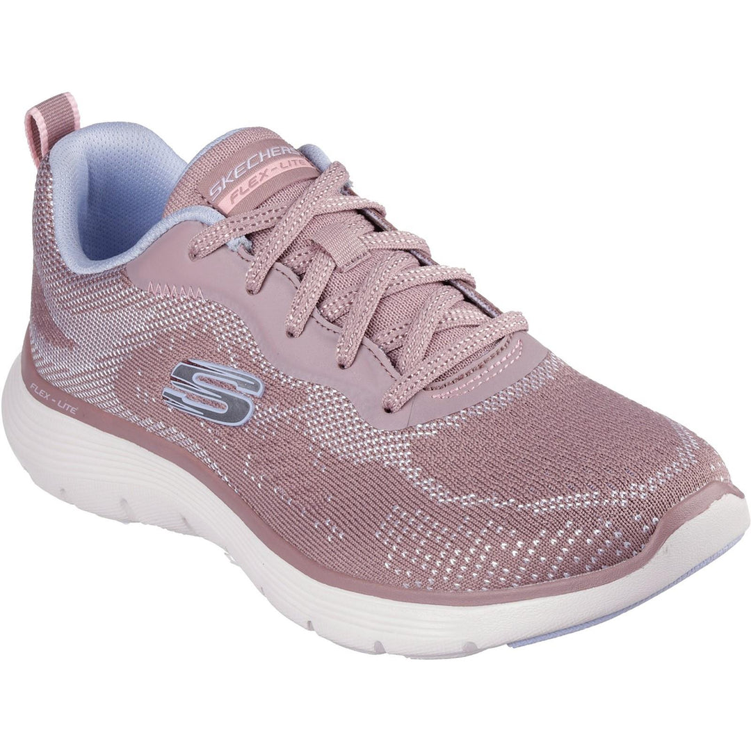 Women's Wide Fit Skechers 150210 Flex Appeal 5.0 Cruising Thru Trainers