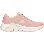 Women's Wide Fit Skechers 149566 Arch Fit Freckle Me Trainers
