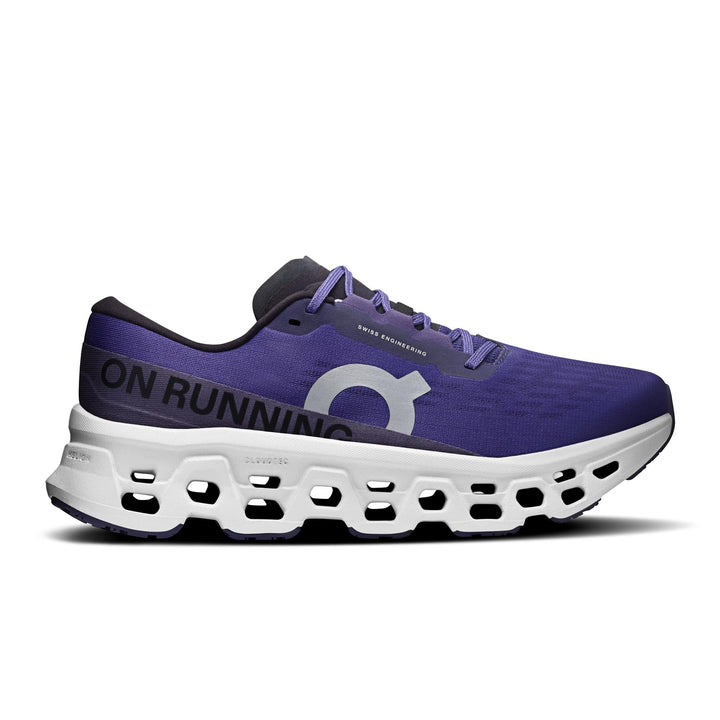 Mens Wide Fit On Cloudmonster 3 Trainers in Black - Image 1