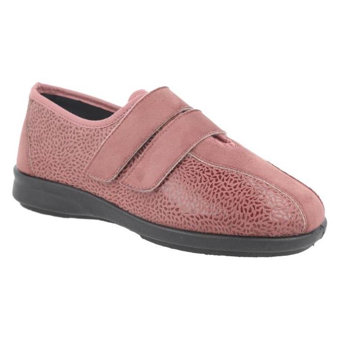Women's Wide Fit DB Moon Wide Fit Shoes in Black Stretch - Image 10