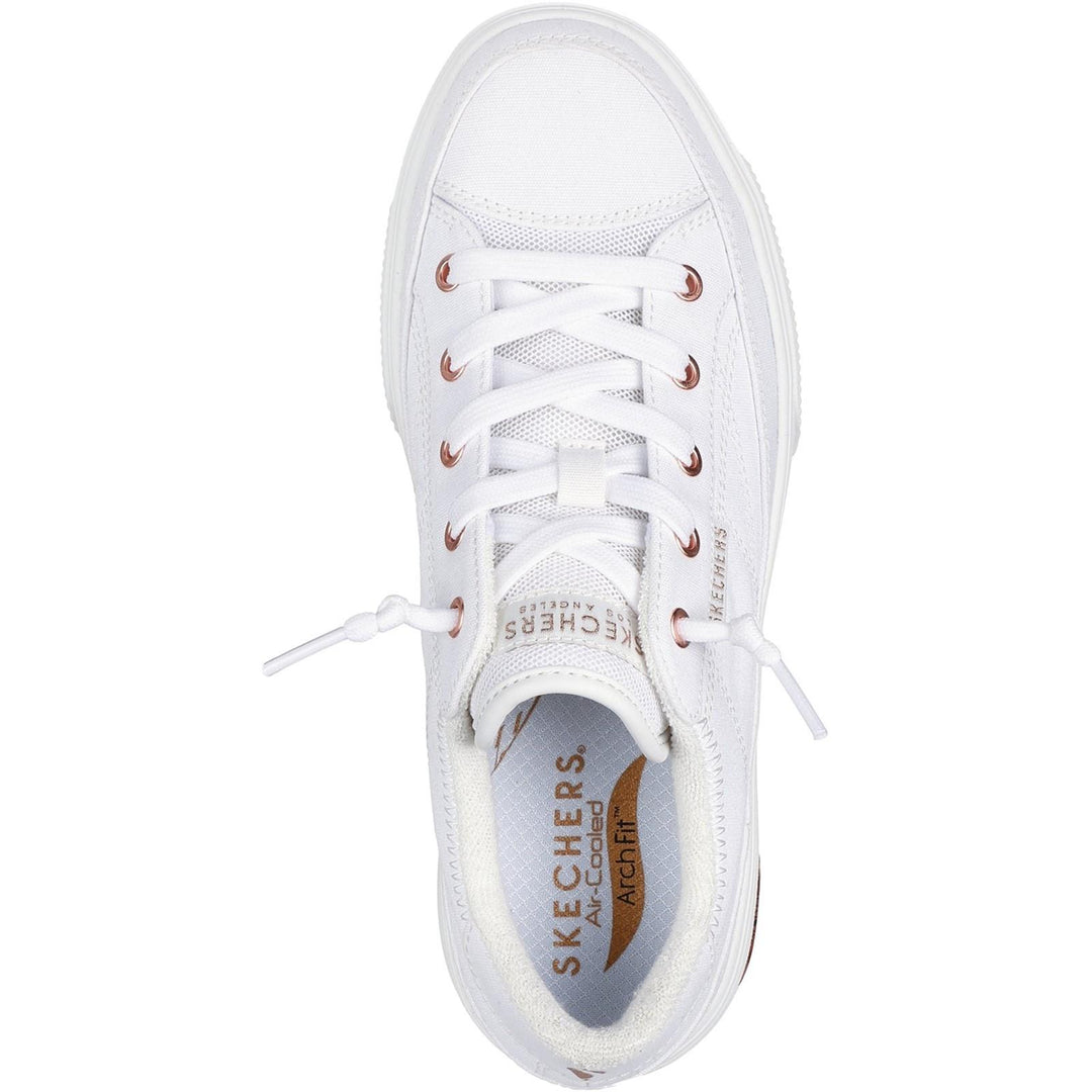 Women's Wide Fit Skechers 177190W Arch Fit Arcade Meet Ya There Shoes