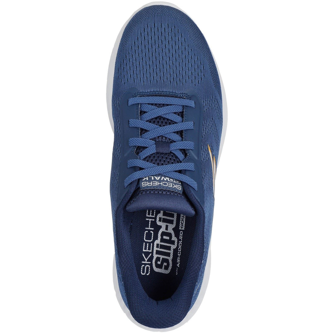 Men's Wide Fit Skechers 216375 Slip-ins Go Walk Now Payton Trainers