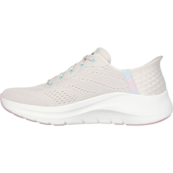 Women's Wide Fit Skechers 150066 Slip-ins Arch Fit 2.0 Easy Chic Trainers