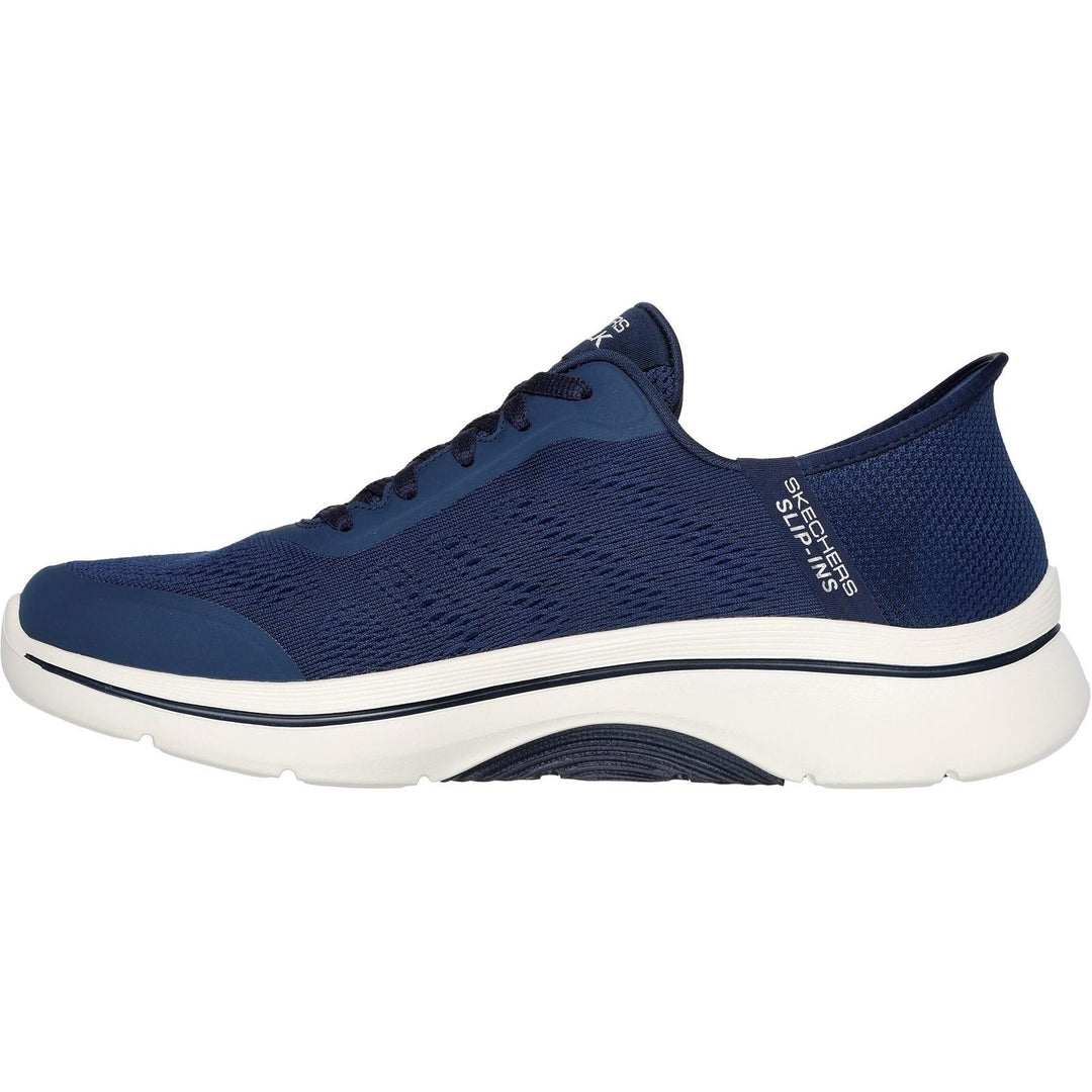 Men's Wide Fit Skechers 216602 Slip-ins Arch Fit 2.0 Simplicity Trainer in Navy - Image 4