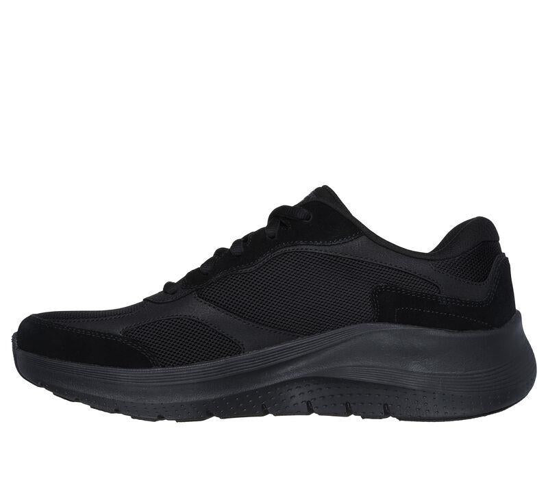 Men's Wide Fit 232702 Skechers Arch Fit 2.0 The Keep Walking Trainers in Olive - Image 4